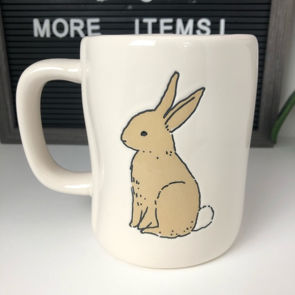 😍NEW Rae Dunn HUNNY BUNNY Mug - Picture 7 of 9